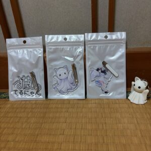 2026年6月、ロゴ・てるにゃん・太陽さんのヘアクリップが届きました
